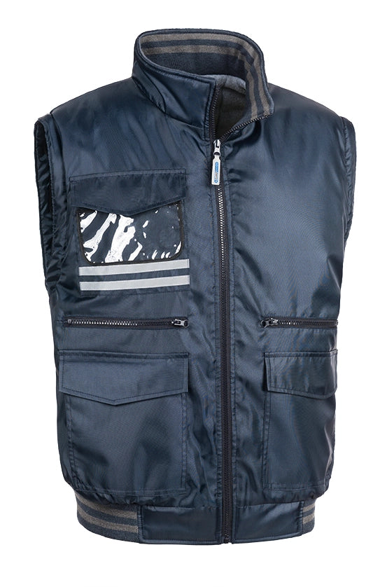 GILET IMBOTTITO 'MASTER SLOW' taglia M - blu navy  - SOTTOZERO