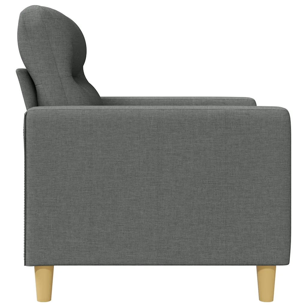 Divano a 3 Posti-Sofa 3 Posti Grigio Chiaro 180 cm in Tessuto 569034