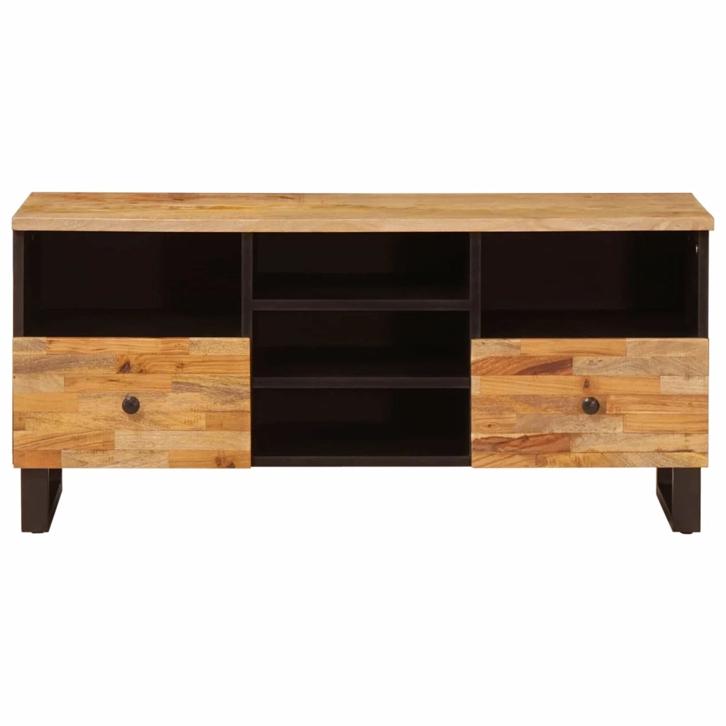 Mobile TV con cassetto-Credenza per TV Corona Marrone 100 x 33 x 46 cm