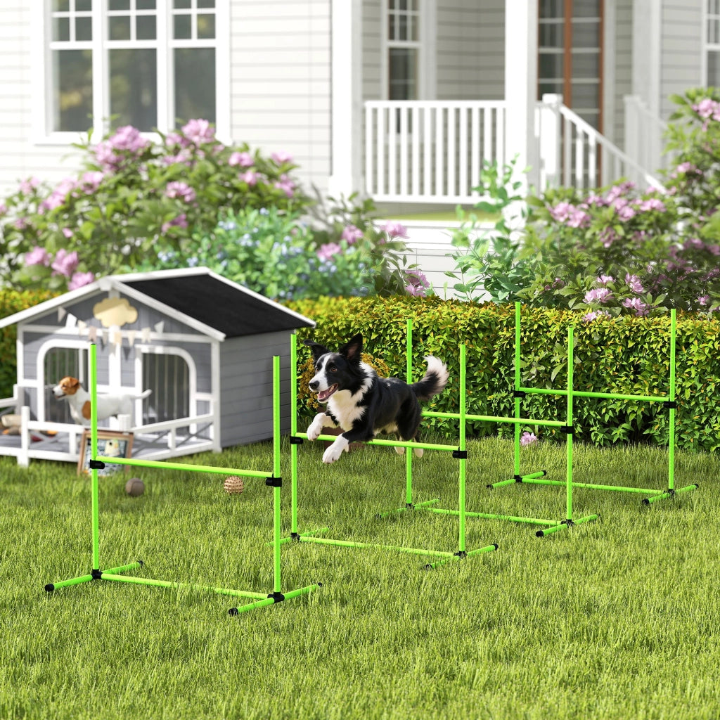 Set Agility per Cani ¨C Minimal ¨C Verde 99x65x94 cm