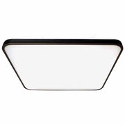 Plafoniera LED Milagro Fabio quadrata 47cm 35W nera