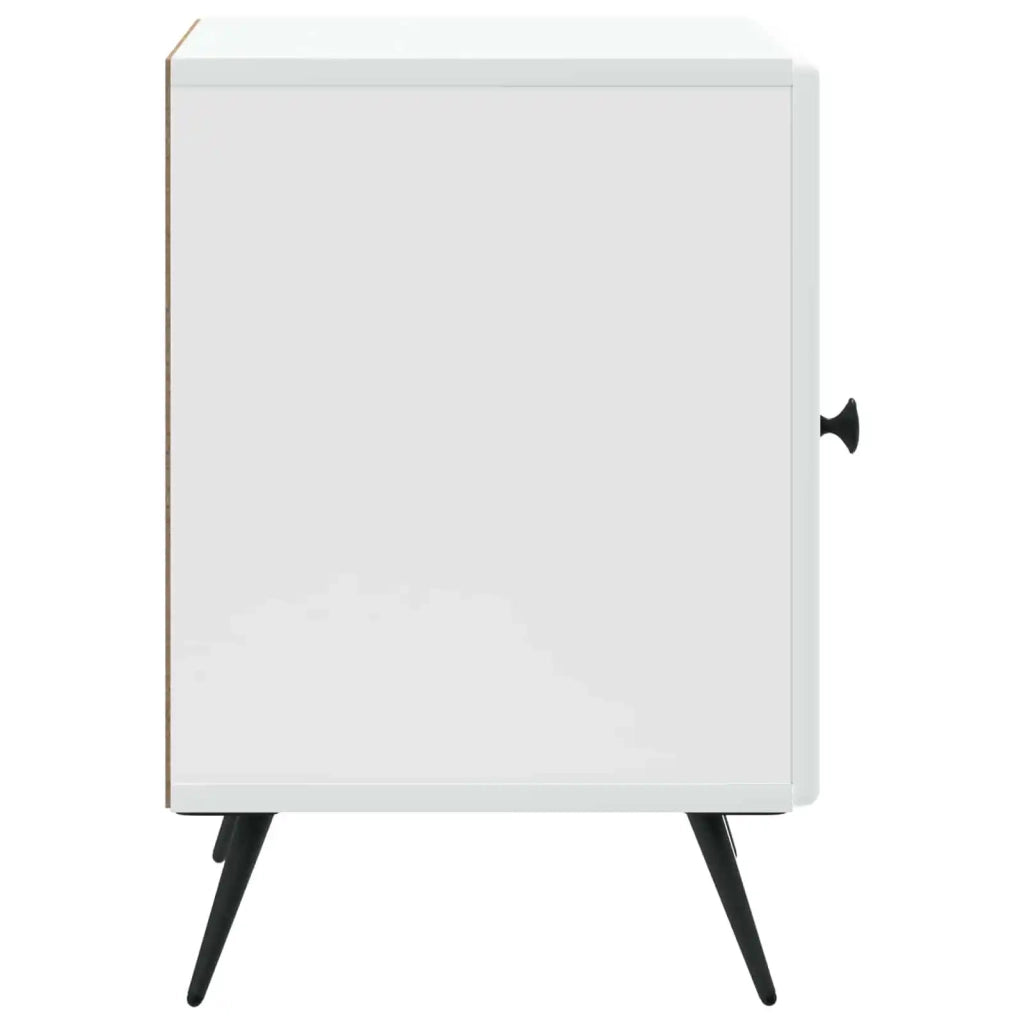 Armadio da Notte 2 pcs Bianco 43 x 34,5 x 50 cm 895486