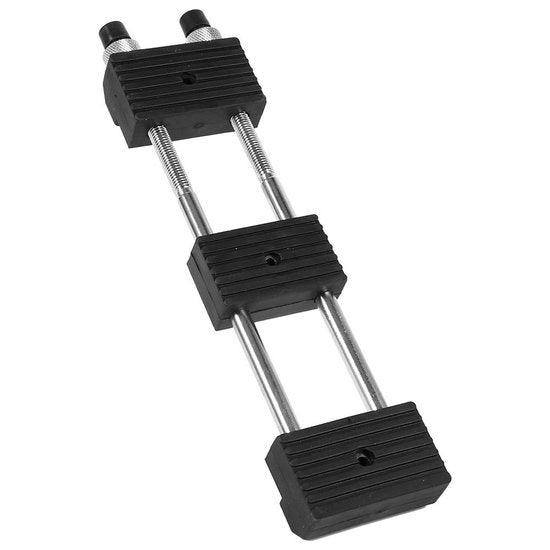 Supporto per lastre di abrasivo professionale adattabile senza slittamento - base regolabile - costruzione in acciaio cromato - design in silicone - robusto e stabile - adatto per lastre di abrasivo - supporto per lastre di abrasivo