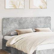 Testiera-Testata-Testiera Decorativa Grigio cemento 200 cm Legno multistrato 550912
