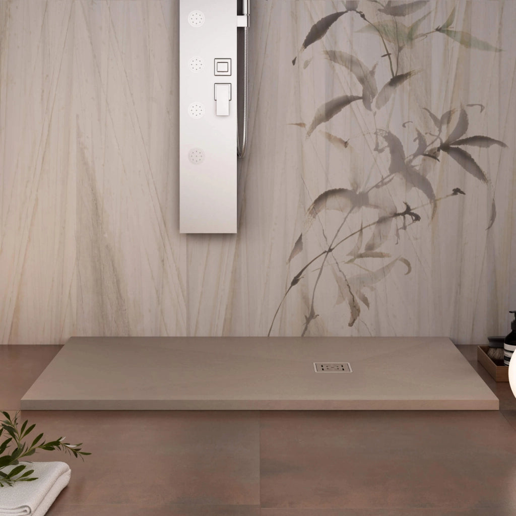 Piatto Doccia in Pietra 70x100 cm Bonussi Canton Moka