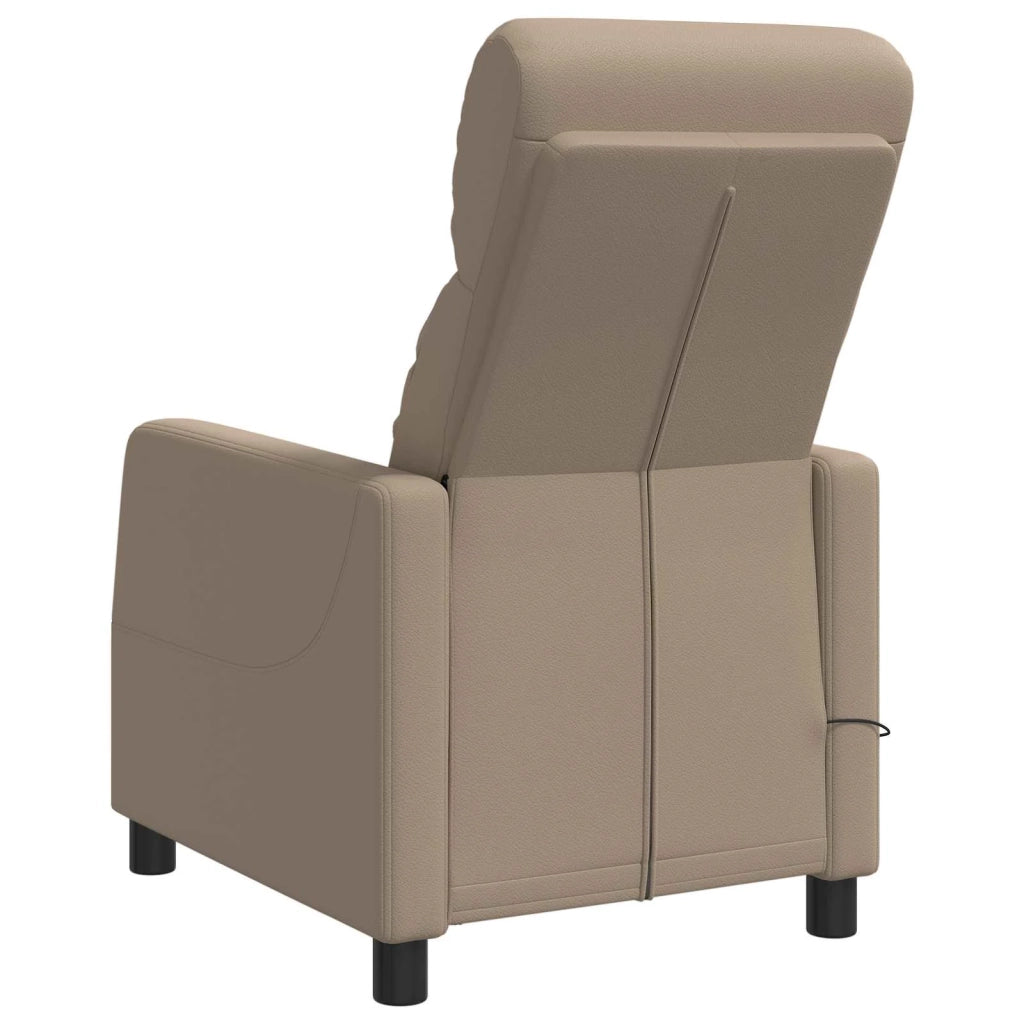 Poltrona Massaggiante Cappuccino Similpelle 42035095