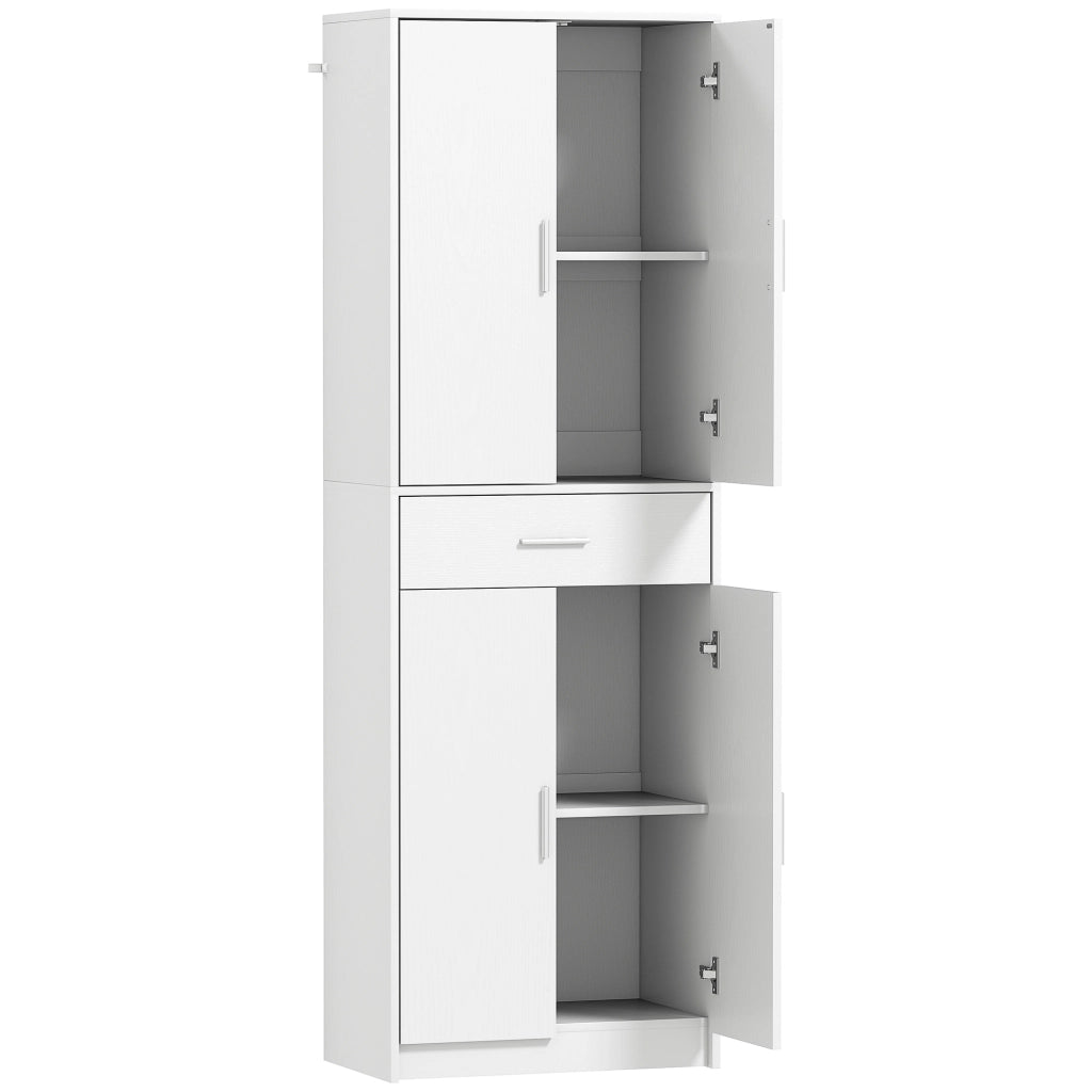 Armadio da cucina ¨C zephmum ¨C bianco, multistrato