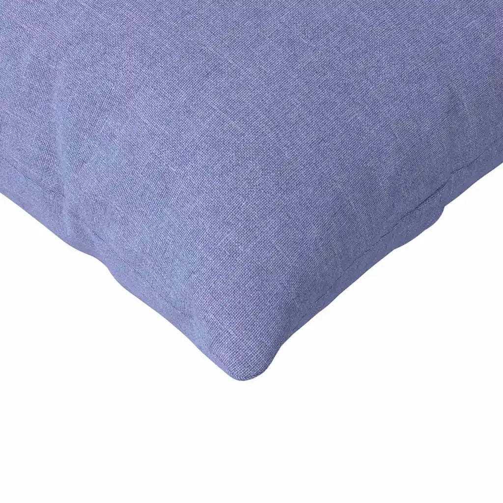 Cuscini da Divano 2 pcs Blu jeans 145 x 40 cm Tessuto 42013839