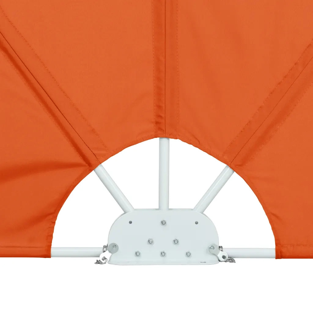 Tenda Laterale per Terrazza Pieghevole Terracotta 400x200 cm 44574