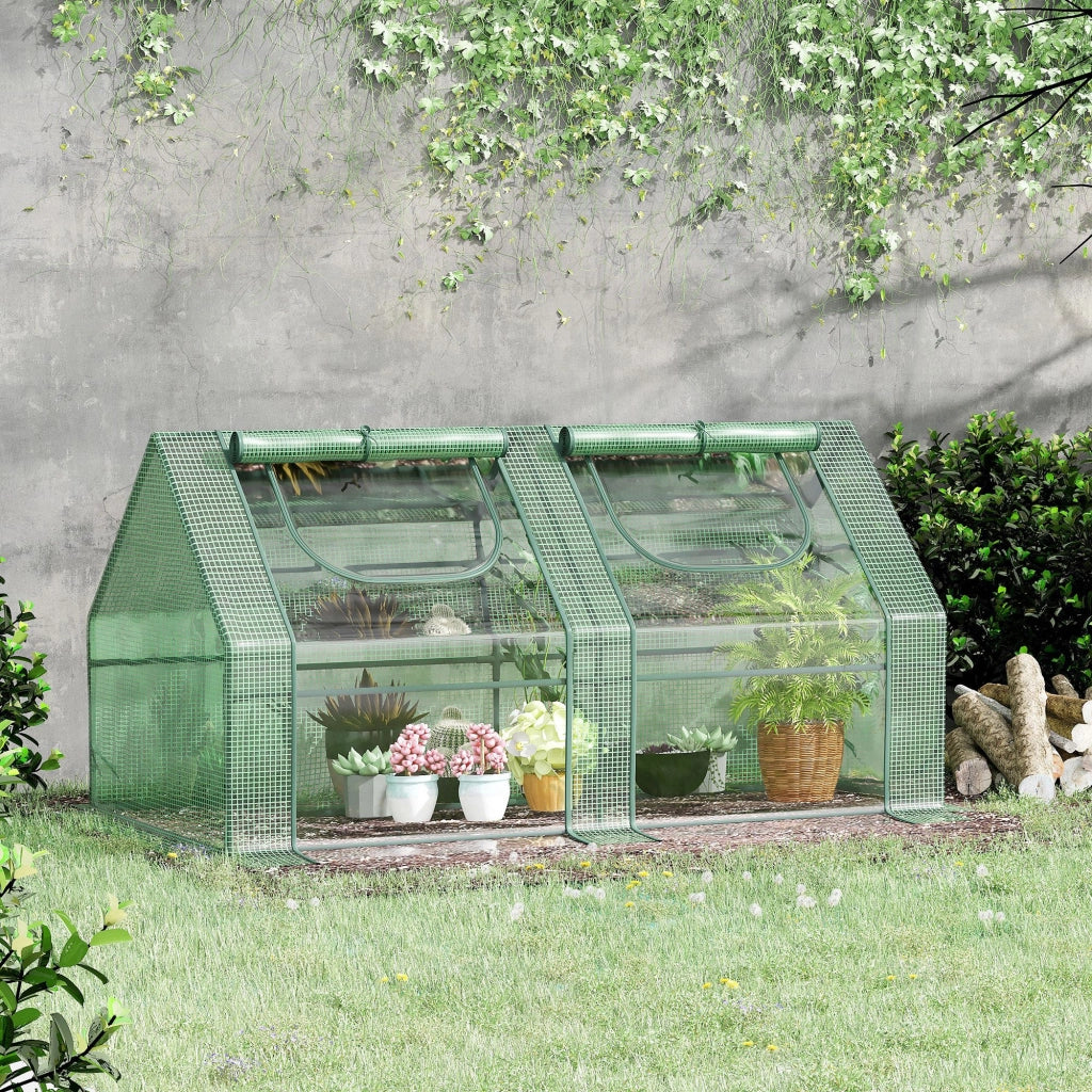 Serra per Giardino ¨C Minimal ¨C Verde Acciaio 180x90x90cm