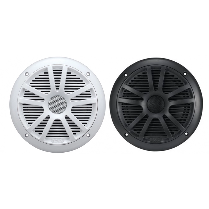 ALTOPARLANTI 180 W BIANCHI BLACK SPEAKER BOSS-MARINE MAX 180 W