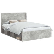 Letto da camera | Struttura del letto con stoccaggio e testata 3 pcs