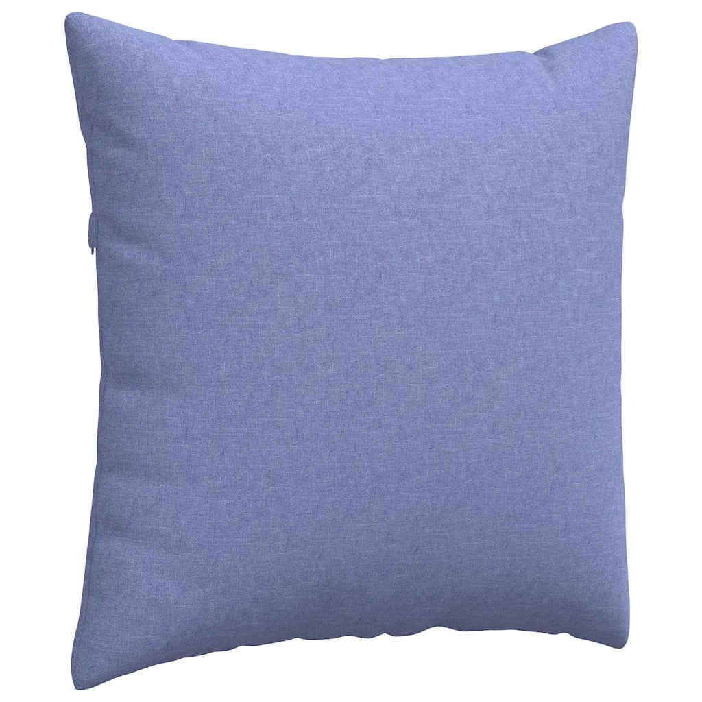 Cuscini da Divano 2 pcs Blu jeans 60 x 60 cm Tessuto 42014011