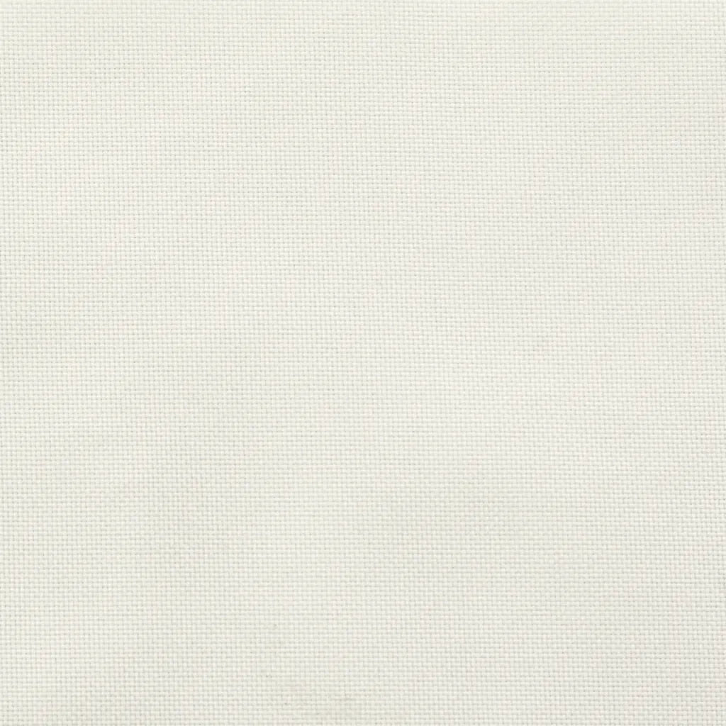 Cuscini Sedia Schiena Bassa 4 pz | Cuscini per sedie Crema M¨¦lange 100x50x4 Tessuto