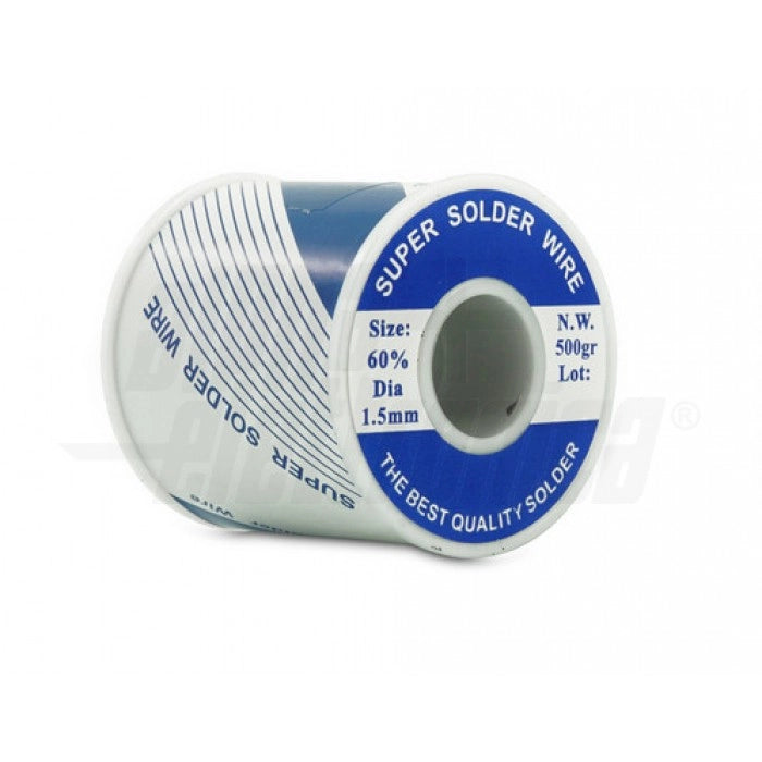 Stagno in rocca 60% Sn 40% Pb - 500gr - ø1,50mm
