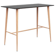Set da Bar 5 pz Nero e Grigio 3057461