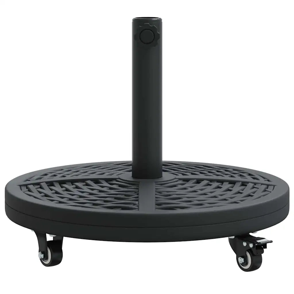 Base per ombrellone Art déco Nero Ø 45 x 39,5 cm Ferro 42002568