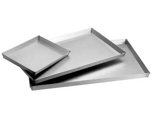 TEGLIA RETTANGOLARE IN ALLUMINIO  cm.30x23