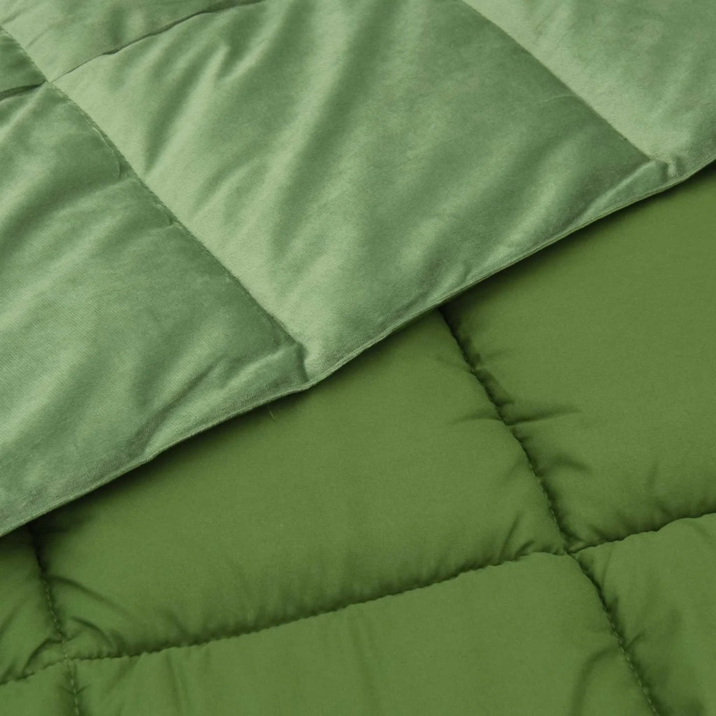 Piumone Completo Annuale Verde 220 x 240 cm Microfibra 42026046