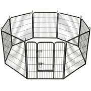 Recinto modulare per cani 80 cm 3708150
