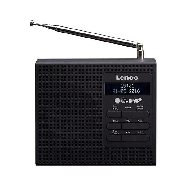 Lenco pdr-020 radio portatile analogico e digitale nero - PDR-020BK