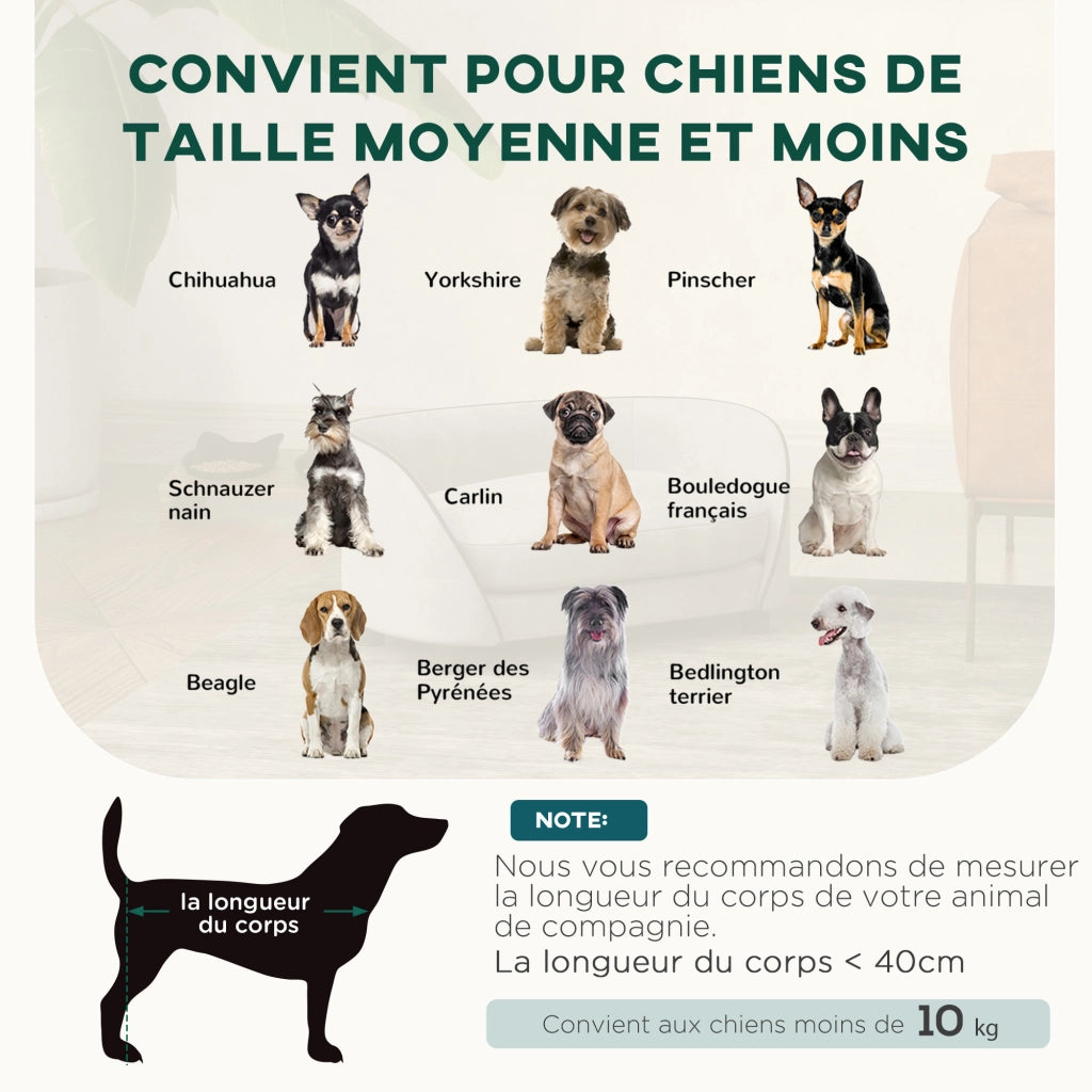 Divano per cani con cuscino ¨C Minimal ¨C grigio