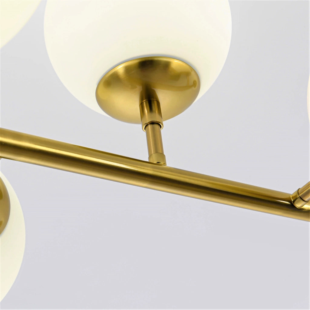 Lampadario Dorado Light Prestige 8xE14 oro bianco moderno