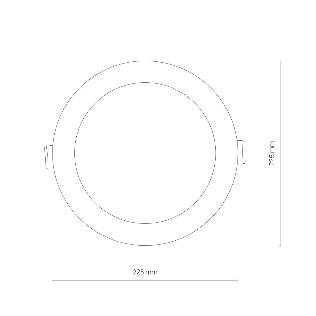 Faretto da soffitto Nowodvorski KOS 8775 LED 24W bianco