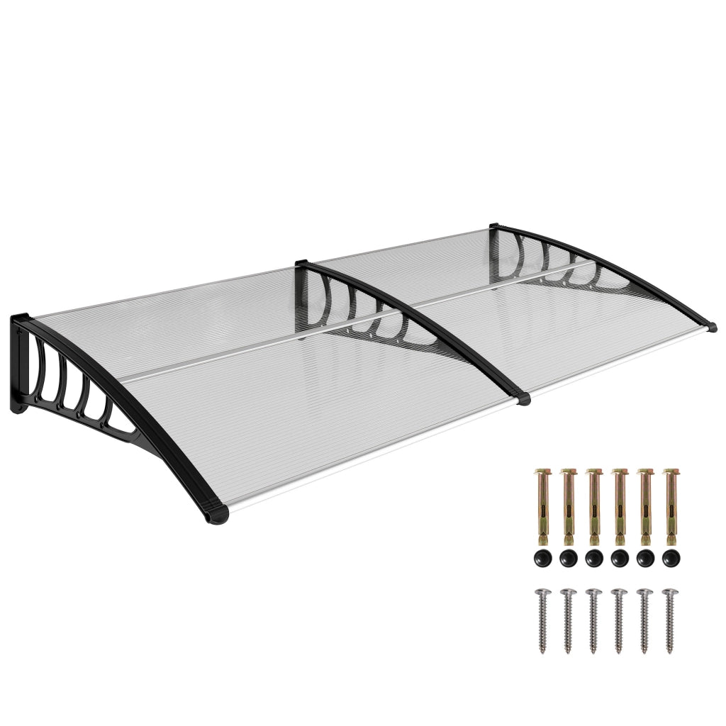 Tettoia per Porte e Finestre ¨C Minimal ¨C Trasparente 200x96x27 cm