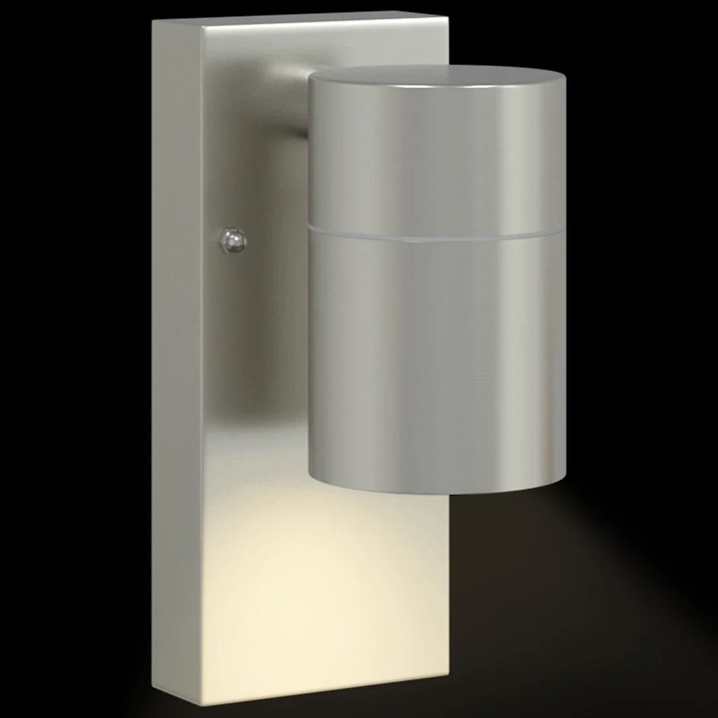Lampada da Parete Esterna Argento 6,5 x 10,5 x 16 cm 4005983