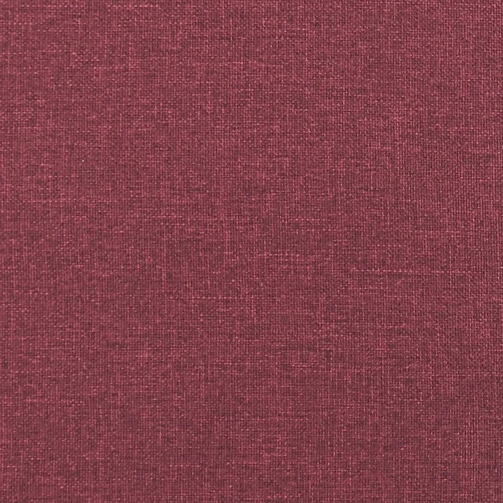 Set di Divani 3 pz con Cuscini Rosso Vino in Tessuto 3201832