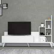 Mobile porta tv bianco 160x35x105 cm