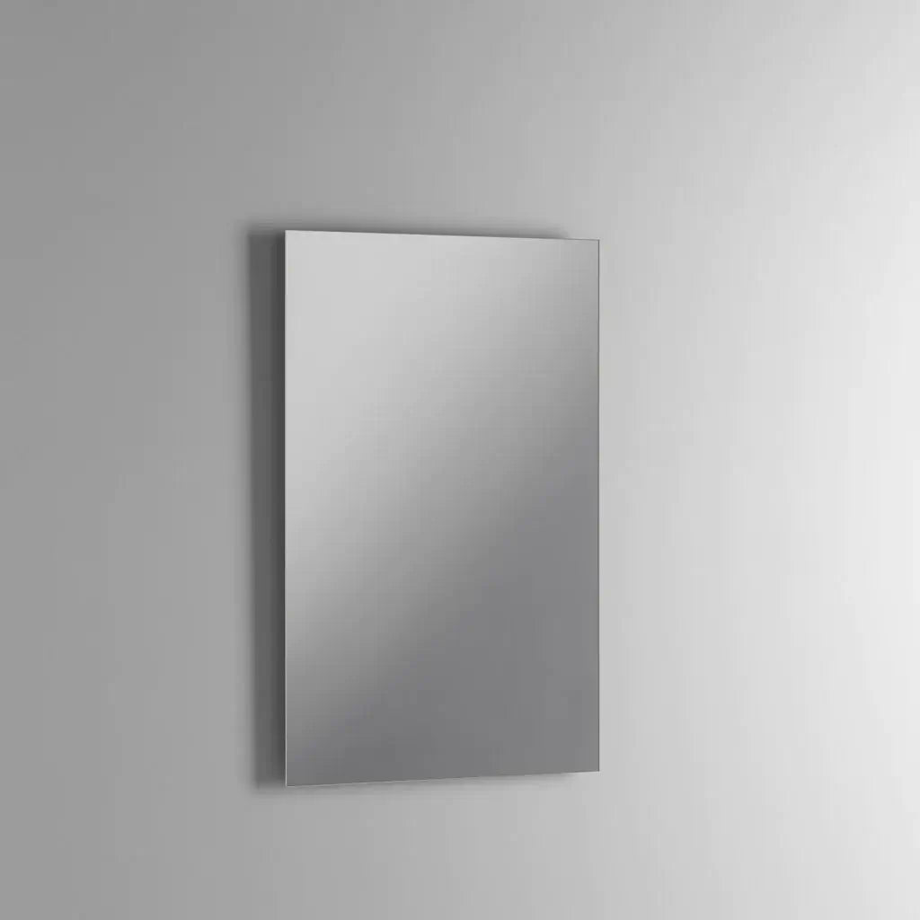 Mobile Bagno 60cm Sospeso Due Cassetti e Specchio - Rovere Miele