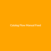 Catalog Flow First Manual Override Publish Product