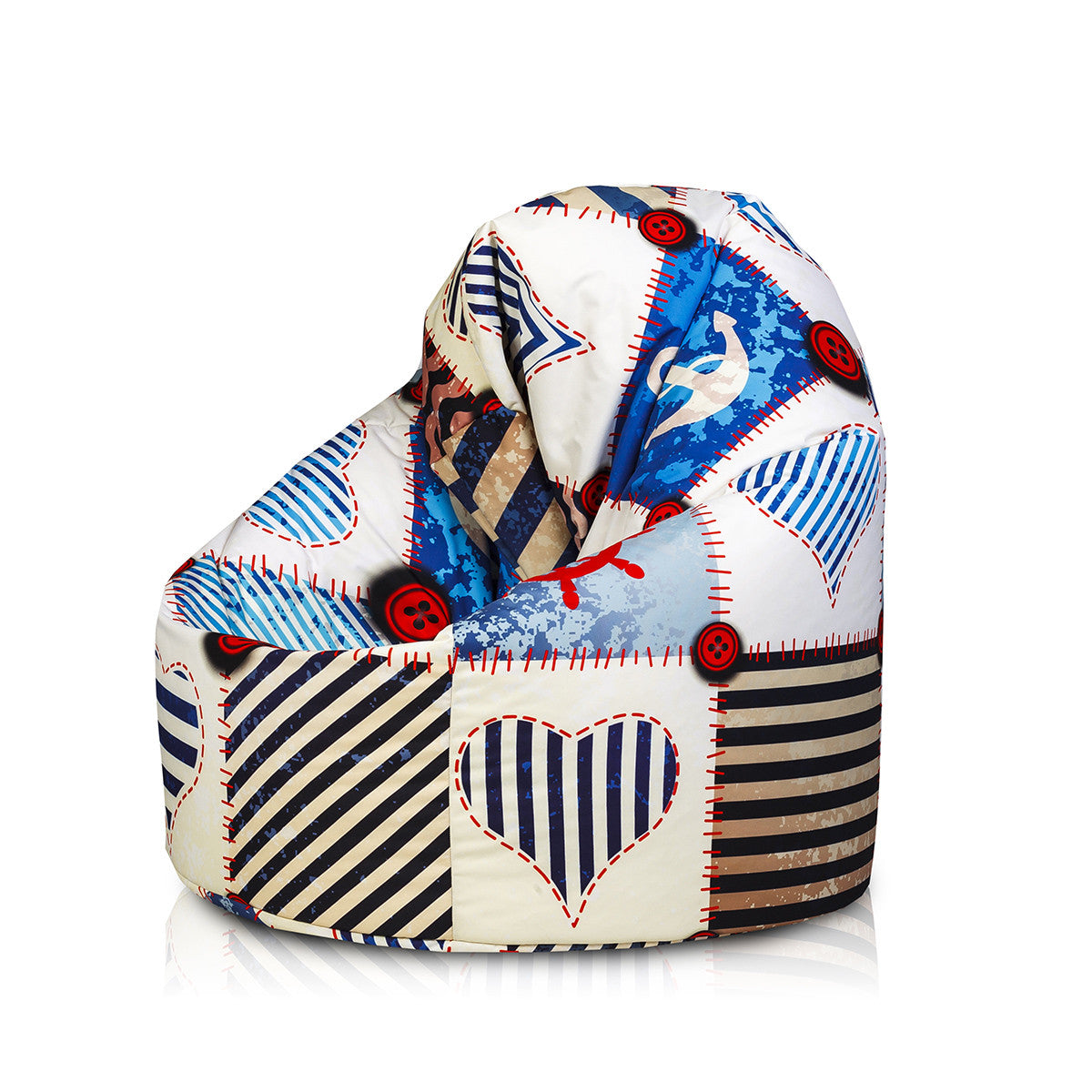Pouf Poltrona Sacco Sfoderabile Sacco XL Fantasia Design