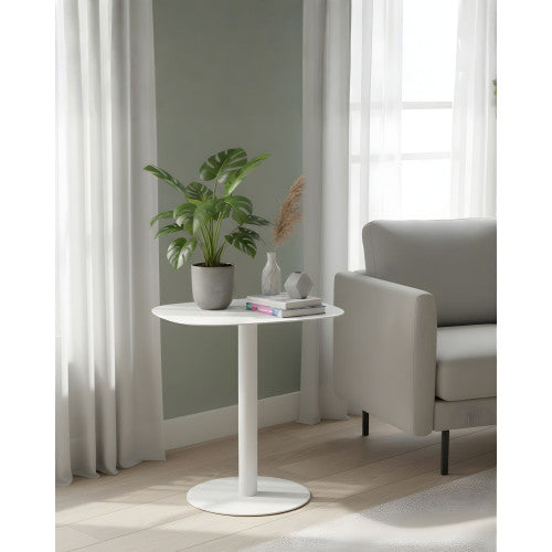 Tavolino design SKANDY in metallo stile scandinavo